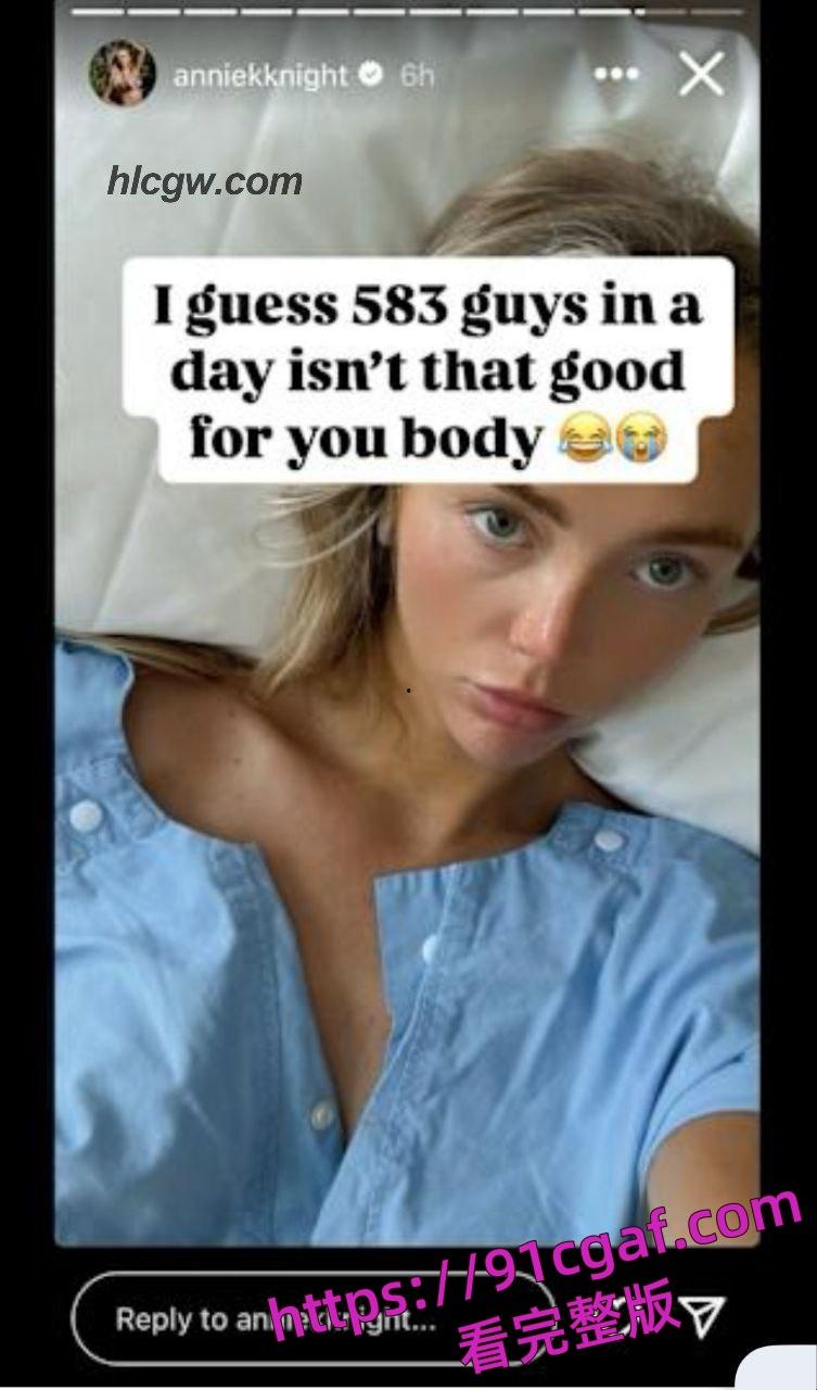 超模 Annie Knight 极限挑战6小时与583人激情性爱，男宠们排长队轮番上-3