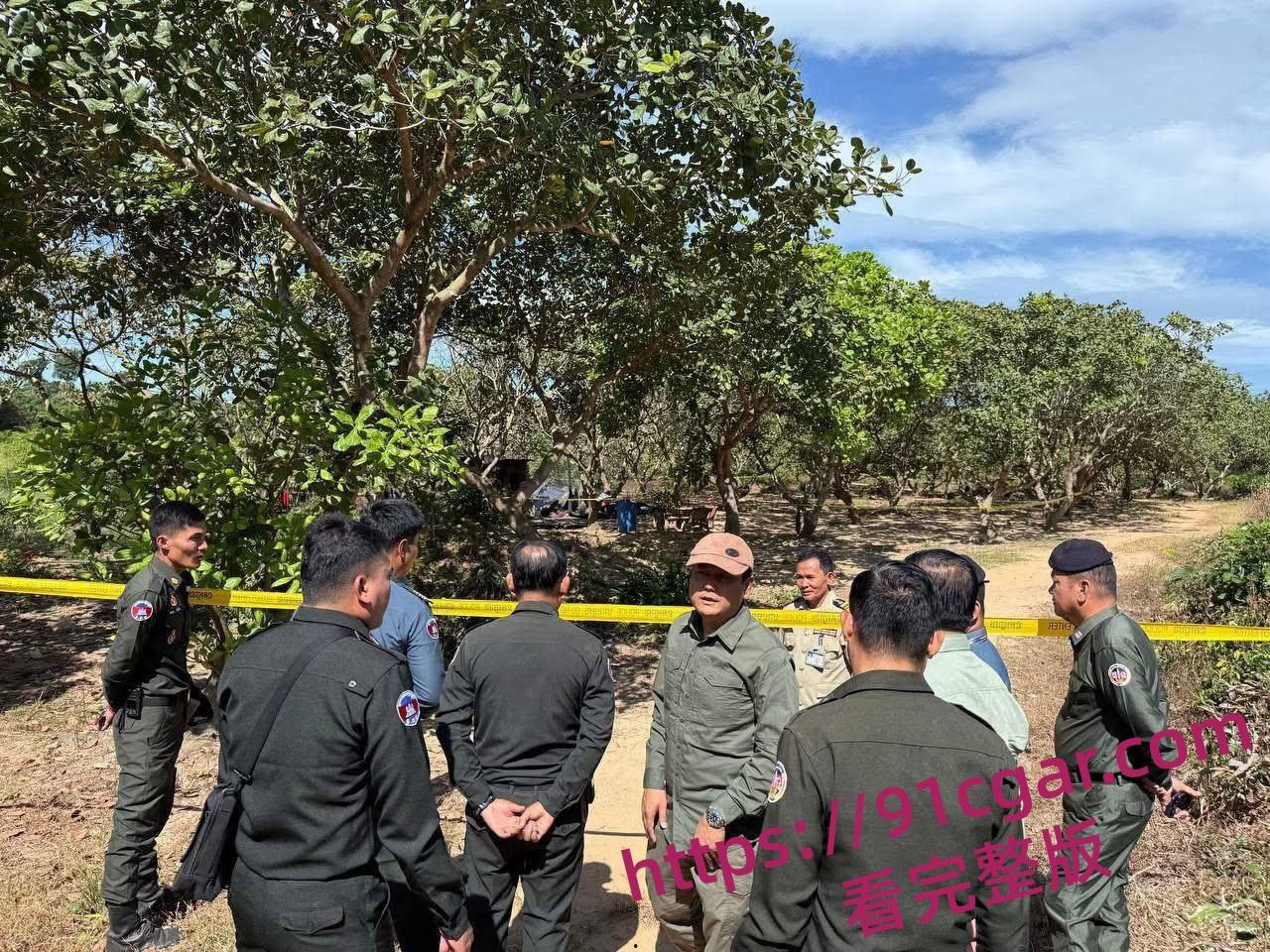 柬埔寨磅湛省灭门惨案 吸毒男子争吵纵火砍人 9死包括5岁女童全家无一生还-3