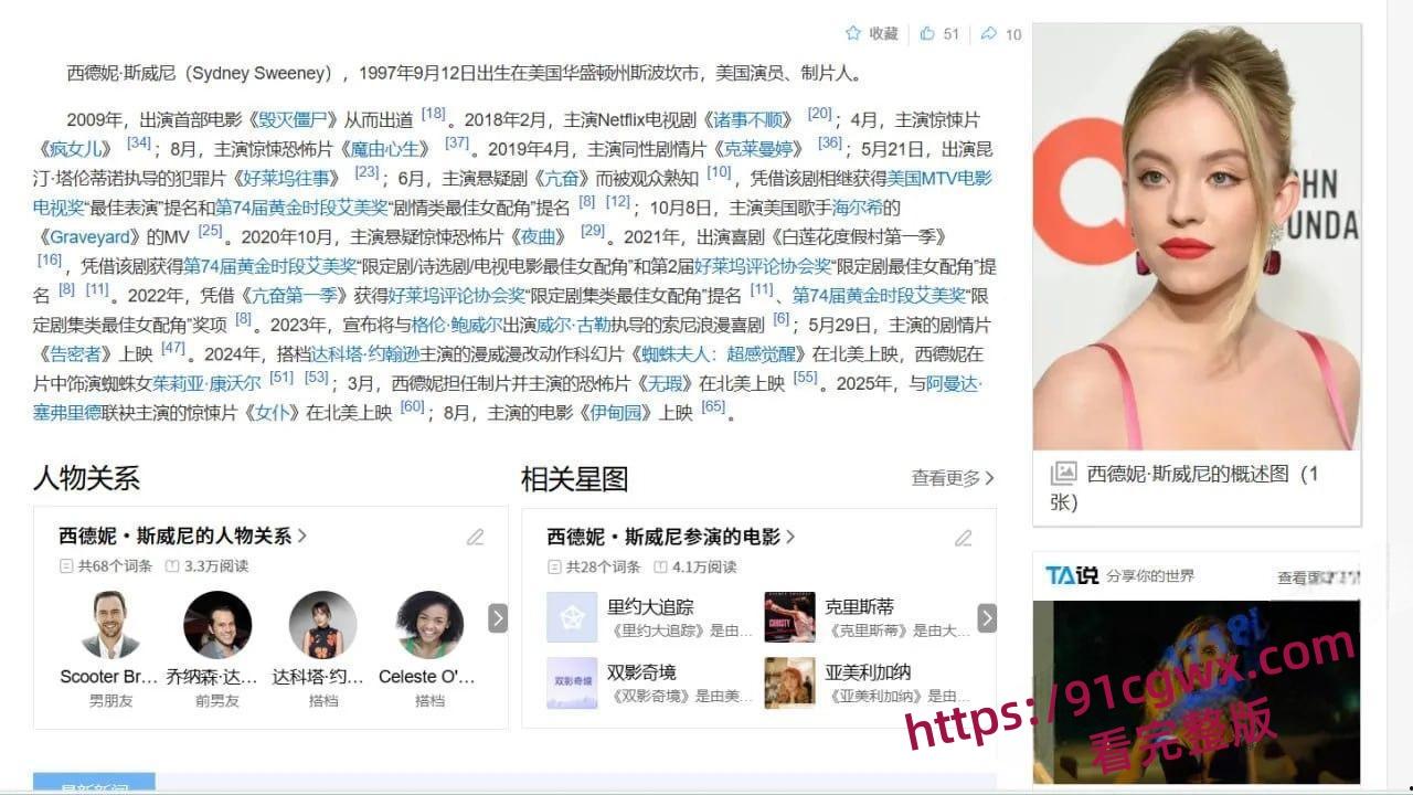 欧美三级片偷窥者 悉尼妹Sydney Sweeney为艺术献身裸戏尺度爆表！-1