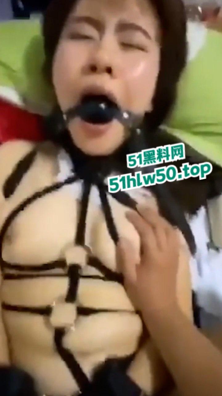 湖南农业大学研究生【张伊林】清纯的外表私下M属性拉满，情趣道具捆绑调教淫荡又满足！-5