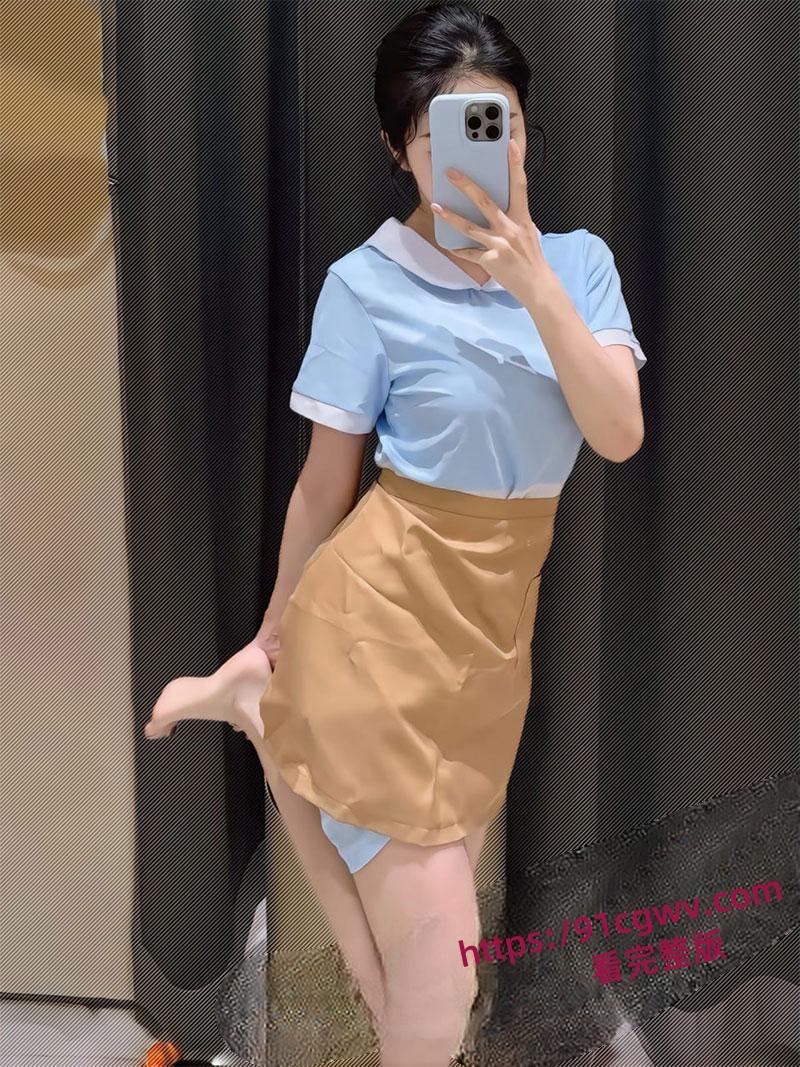 约炮好利来极品店员 颜值在线还可以体验制服诱惑 空姐不一定在飞机上 也有可能在好利来哦！-8
